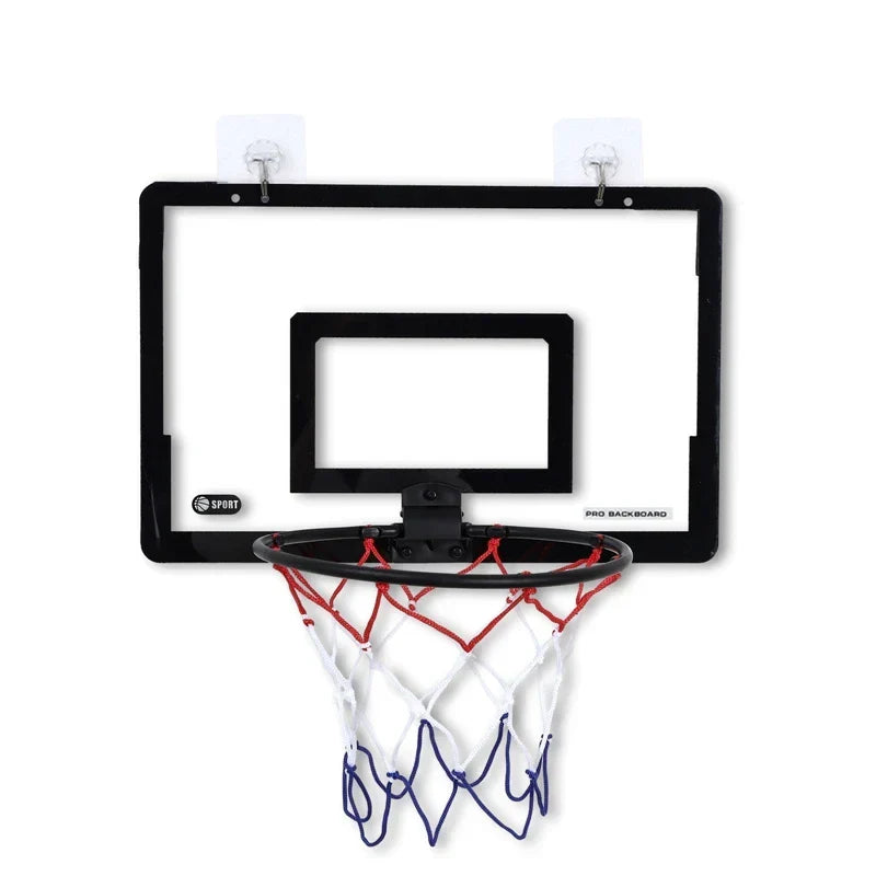 Indoor Basketball Hoop Set for Kids – Safe Hanging Mini Backboard Game for Home Play & Exercise