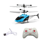 Mini RC Helicopter Drone – Induction Hover Toy for Kids with Rechargeable Battery (No Remote Needed)