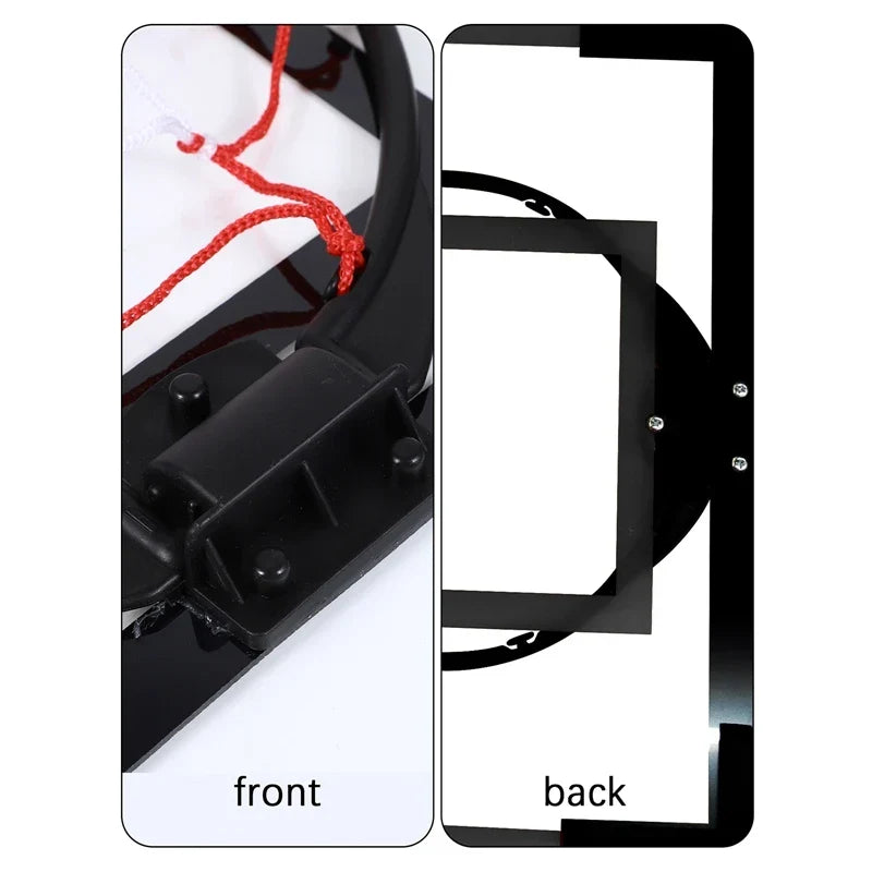 Indoor Basketball Hoop Set for Kids – Safe Hanging Mini Backboard Game for Home Play & Exercise