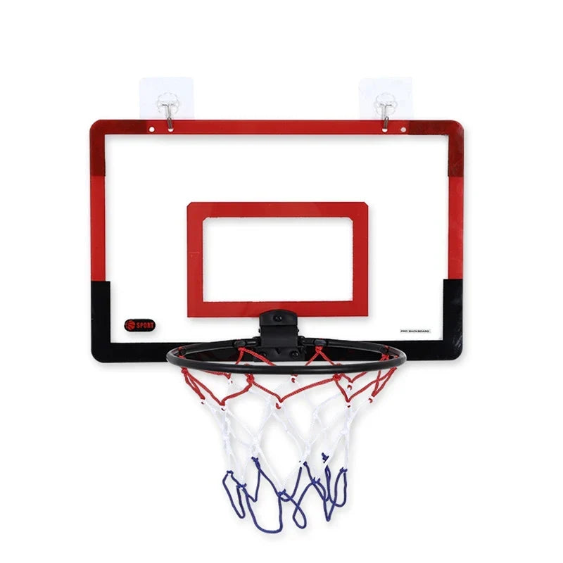 Indoor Basketball Hoop Set for Kids – Safe Hanging Mini Backboard Game for Home Play & Exercise