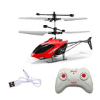 Mini RC Helicopter Drone – Induction Hover Toy for Kids with Rechargeable Battery (No Remote Needed)