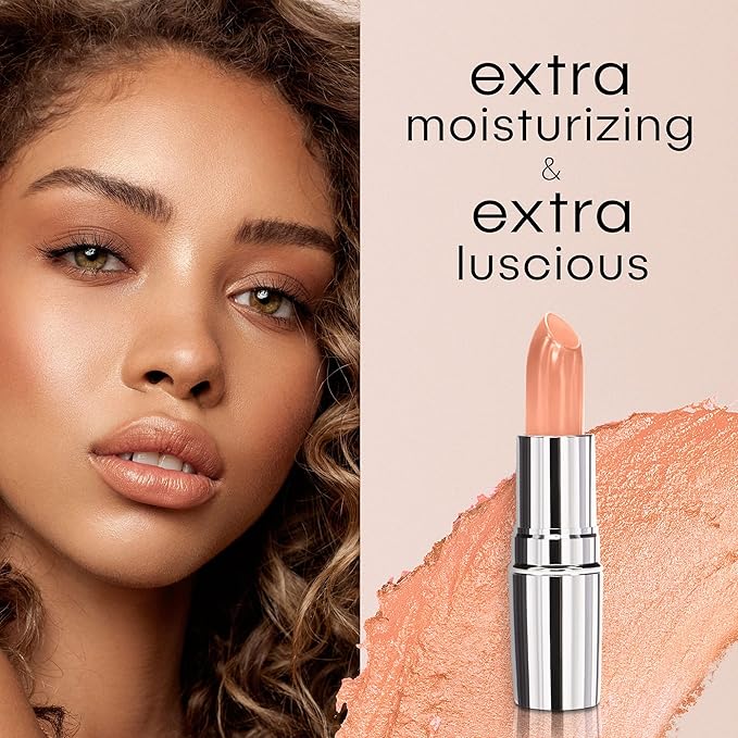 nude envie - Lipstick - Creamy & Long-Lasting Finish - Velvety Texture & Easy Application - Luxury Hydration - With Shea Butter, Vitamin E & Jojoba Oil - Vegan, Paraben-Free & Cruelty-Free - Naked