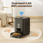 Smart Timed Automatic Pet Feeder — Scheduled Portion Control for Cats & Dogs