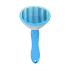 Stainless Steel Pet Comb — Effective Floating Hair Remover for Cats & Dogs