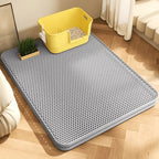 Extra Large Cat Litter Mat Heavy Duty Waterproof 2 Layer Non Slip Washable Pet Floor Protector Litter Box Sand Stopper
