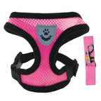 Breathable Pet Chest Harness & Leash — Outdoor Walking Strap for Dogs & Cats
