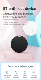 Mini GPS Bluetooth 5.0 Tracker — Anti-Lost Smart Finder for Pets, Keys & Bags