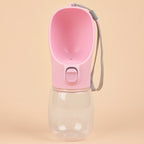 Portable Dog Water Bottle — Leakproof Walking Drinking Bowl for Cats & Dogs