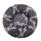 Round Plush Pet Bed — Super Soft Dog & Cat Bed, 6 Sizes (40-90cm)