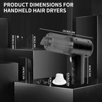Portable Cordless Handheld Vacuum Cleaner — 5-in-1 Blow & Suction with Multi-Nozzles for Pet Hair, Car & Home