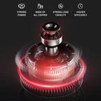 Portable Cordless Handheld Vacuum Cleaner — 5-in-1 Blow & Suction with Multi-Nozzles for Pet Hair, Car & Home